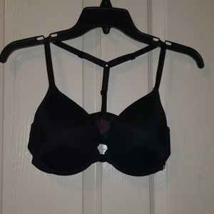 Pink Victorias Secret Front Close Push Up Lace Bra